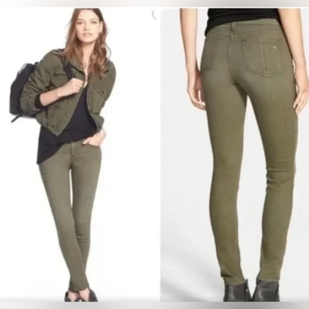 rag & bone Olive Skinny Jeans